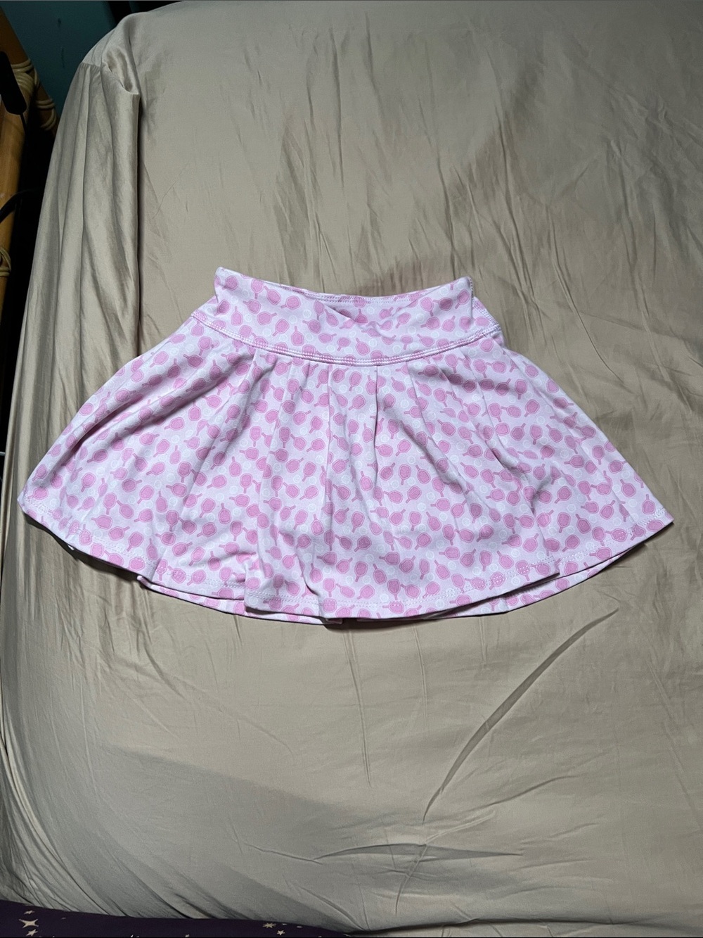 Yogalicious Light Pink tennis racket Skirt